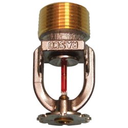 Fire Sprinkler Head, Model F1FR56, RA1414, 5.6K, 1/2", Quick Response, Pendent