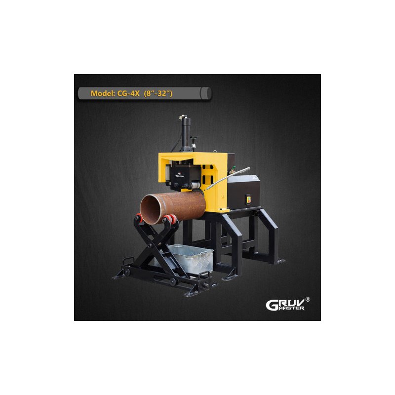 Hydraulic Roll Groove Cutting Machine for 8 Inch to 32 Inch Steel Pipes (CG-4X) Hydraulic Roll Groove Cutting Machine for 8 Inch to 32 Inch Steel Pipes (CG-4X)