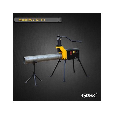 Hydraulic Steel Pipe Roll Grooving Machine for 2 Inch to 8 Inch Steel Pipes (RG-3)