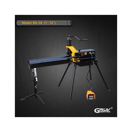 Hydraulic Roll Grooving Machine for 1 Inch to 12 Inch Ideal for Distributors(RG-5X)