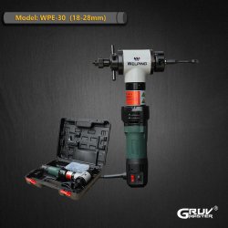 18-28 mm Elektrikli Portatif Boru Kaynak Ağzı Açma Makinesi 1.2 KW Soğuk Kesim Kaynak Ağzı Açma Makinesi (WPE-30)