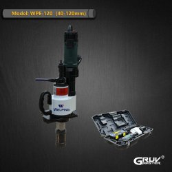 65-159 mm Elektrikli İç Çapa Monteli Boru Pahlama Makinesi 1,4 KW Soğuk Kesme Pahlama Aleti (WPE-159)