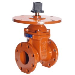 Non-Rising End Gate Valve, Model B111Q-16, PN16, 250psi