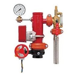 6" Pack of FCV Set Grooved OSY Valve &  Grooved Coupling  &Test and Drain