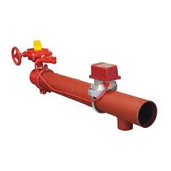 6" Pack of FCV Set Grooved OSY Valve &  Grooved Coupling  &Test and Drain
