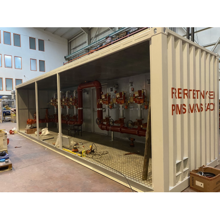 10 Foot Fire Pump Containerized Set