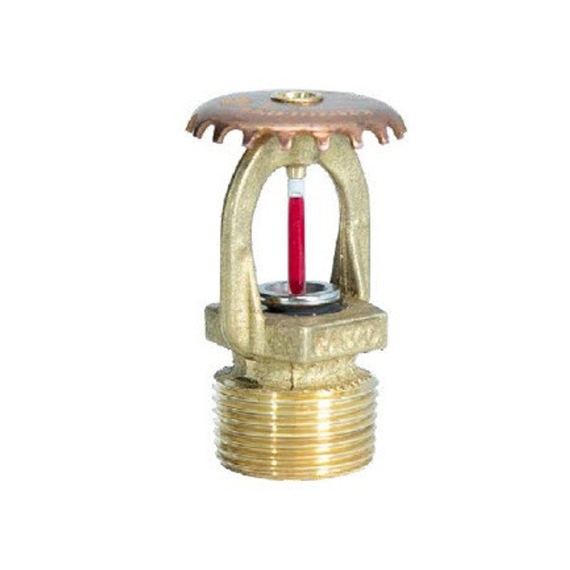 Fire Sprinkler Head, Model F1FR80, R3622 and RA6322, 8.0K, 3/4", Quick Response, Upright