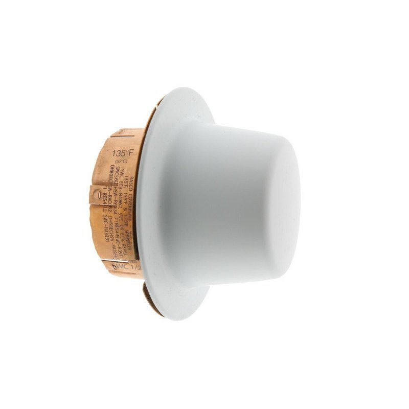 Concealed SWC Escutcheon - White 135 Degree Concealed SWC Escutcheon - White 135 Degree