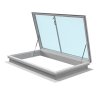 mcr ULTRA THERM SMOKE VENTS WITH ROOF ACCESS FUNCTION