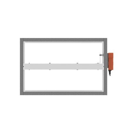mcr FID 240 Cut-off fire dampers for comfort ventilation systems
