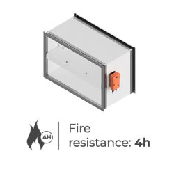 mcr FID 240 Cut-off fire dampers for comfort ventilation systems