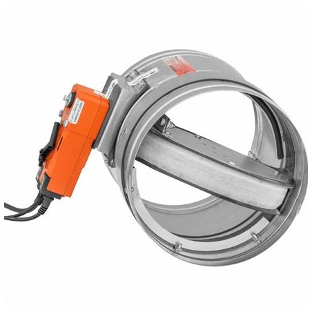 mcr FID PRO LOW-RESISTANCE SINGLE-BLADE FIRE CUT-OFF DAMPER