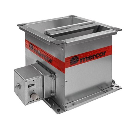 mcr FID S/S c/P - SINGLE-BLADE LOW-RESISTANCE CUT-OFF FIRE DAMPER