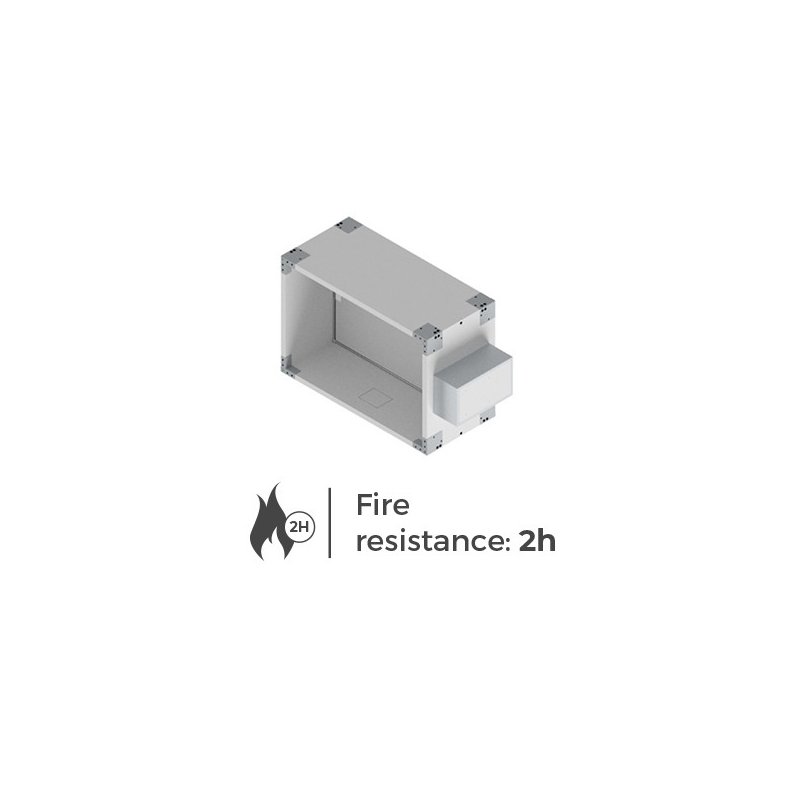 mcr FID B- SINGLE-BLADE FIRE CUT-OFF DAMPER
