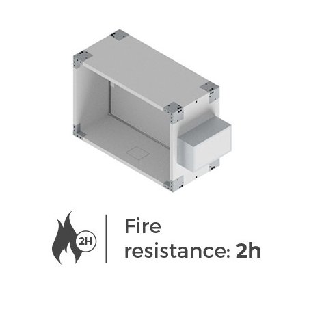mcr FID B- SINGLE-BLADE FIRE CUT-OFF DAMPER