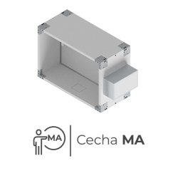 mcr FID B- SINGLE-BLADE FIRE CUT-OFF DAMPER