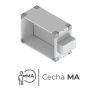 mcr FID B- SINGLE-BLADE FIRE CUT-OFF DAMPER
