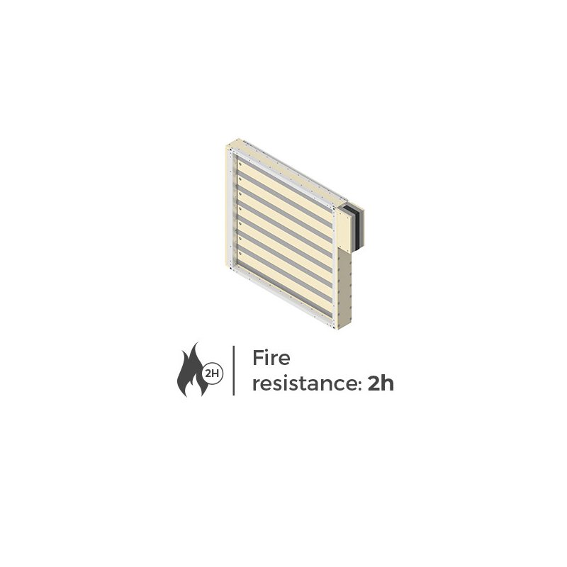 mcr WIP PRO/V - MULTI-BLADE SMOKE EXHAUST FIRE DAMPER mcr WIP PRO/V - MULTI-BLADE SMOKE EXHAUST FIRE DAMPER