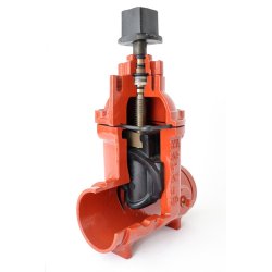 Non-Rising Groove End Valve, Model 105Q, 250psi