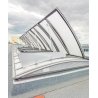 mcr PROLIGHT ENTEGRE DUMAN HAVALANDIRMA PANELLERİNE SAHİP SÜREKLİ ÇATI PENCERELERİ
