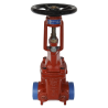 Model 135Q, OS&Y Gate Valve , Groove x Groove, 300psi