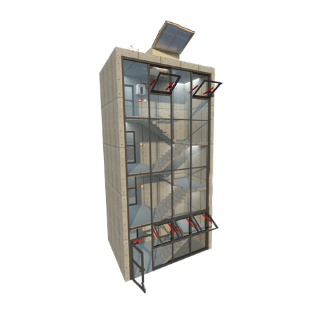 mcr THERM SYSTEM - FOR GRAVITY SMOKE EXHAUST AND AERATION