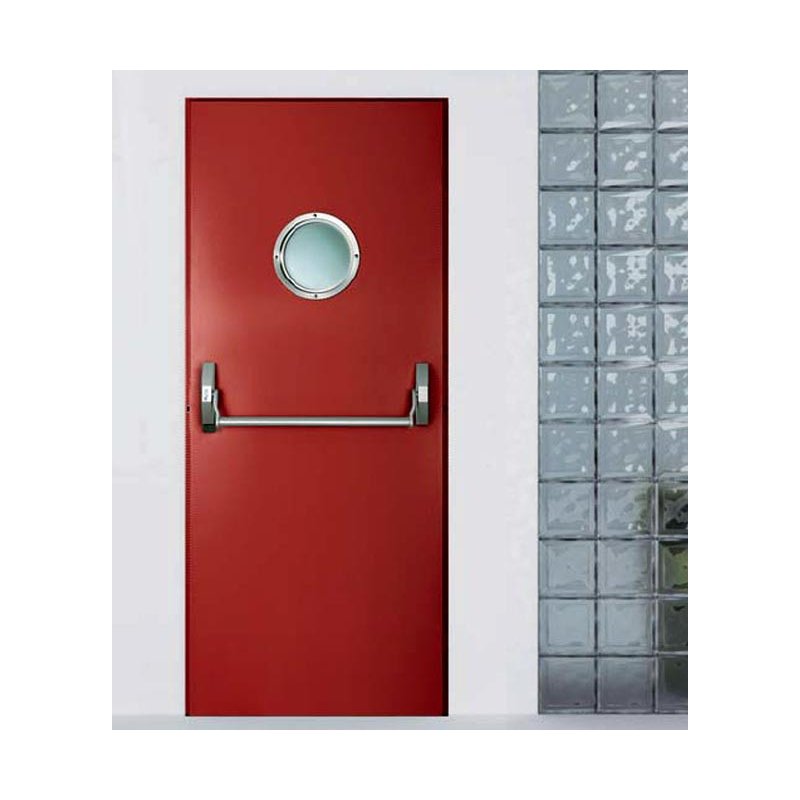 Colored fire door
