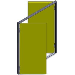 Hospital fire door