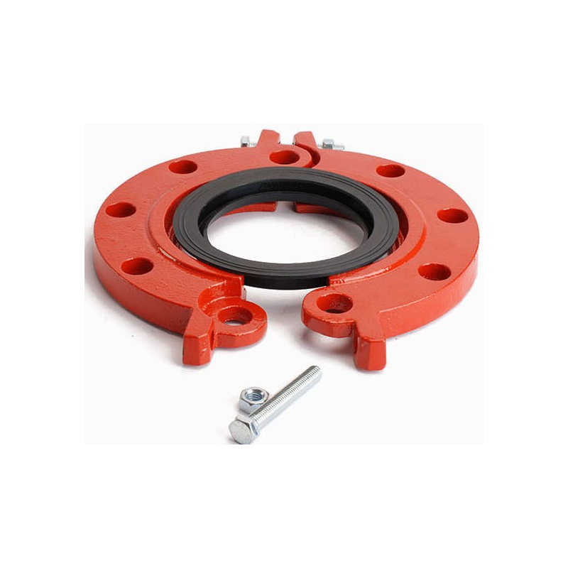 Split Groove Flange Adapter, PN16, XGQT09 Split Groove Flange Adapter, PN16, XGQT09
