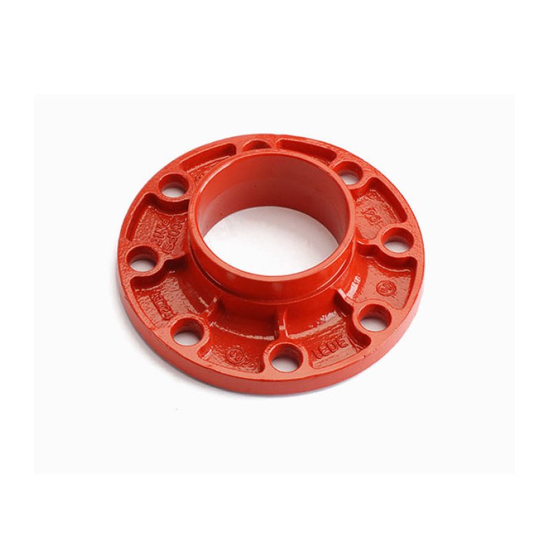 Grooved Flange Adapter, XGQT08 Pn16 Ral 3000 Grooved Flange Adapter, XGQT08 Pn16 Ral 3000