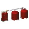 AquaMist Red-E Mist Supply Skid (AMERICAS and EMEA)
