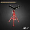 Stable 4 wheels Fold roller head pipe stand 1107R