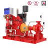 The CDF series end suction fire pump is a single-stage, horizontal centrifugal pump