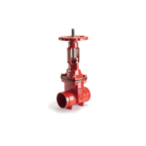 Model Z81X, Grooved Resilient Rising Stem Gate Valve, 362 PSI, UL/FM