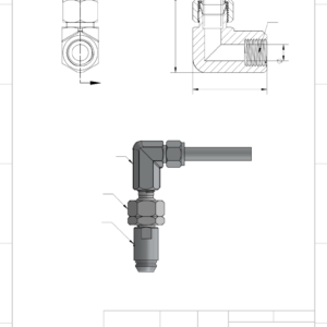 search Male Elbow Connector Ferrule Fitting-1/2"x3/8" NPT Male Elbow Connector Ferrule Fitting-1/2"x3/8" NPT