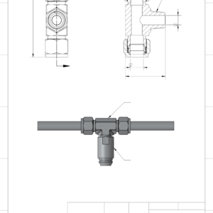 Tube Cap Ferrule Fitting-1/2"